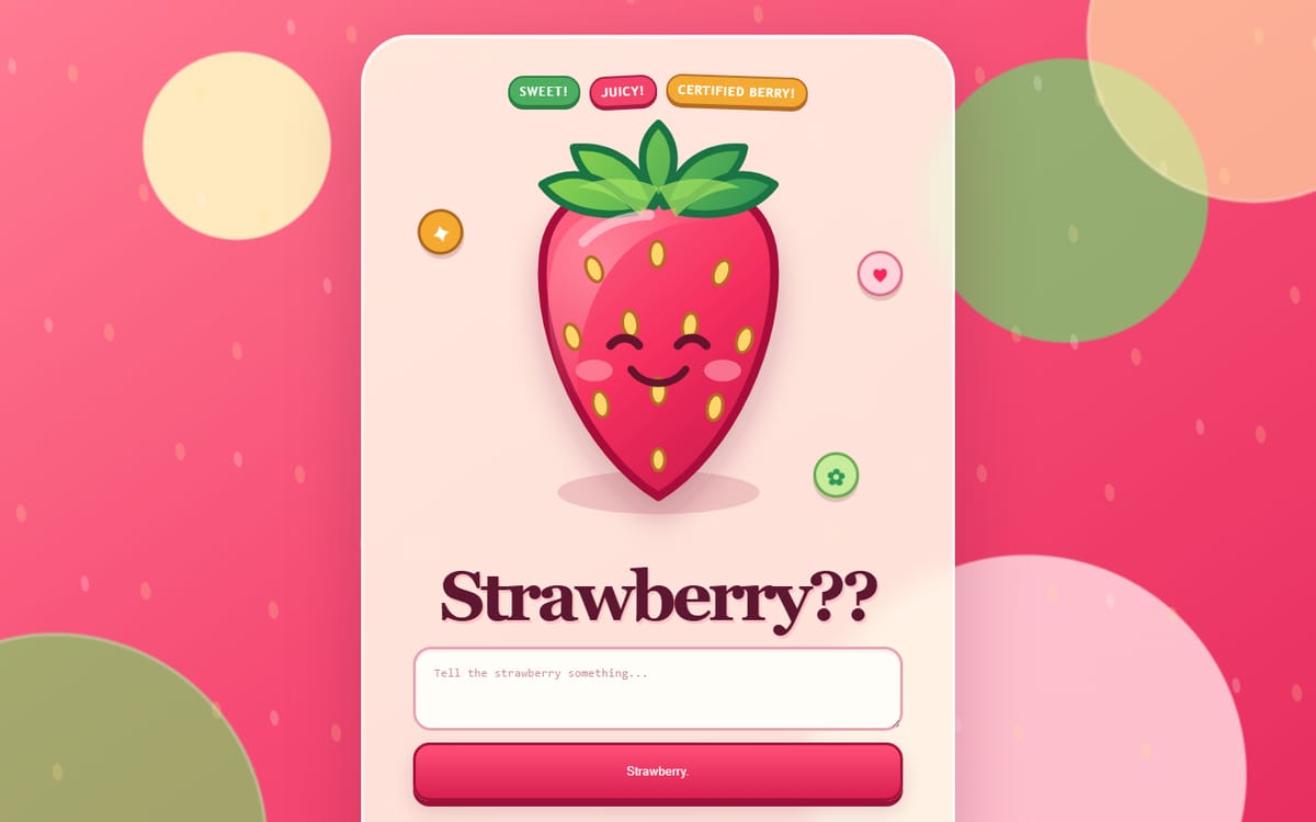 Screenshot of Strawberry